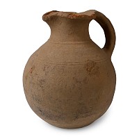 Western Asiatic Terracotta Jug with Trefoil Mouth