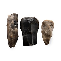 Farnham Stone Age Flint Axehead Group