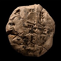 Old Babylonian Cuneiform School Exercise Tablet