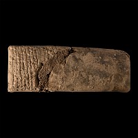 Large Old Babylonian Cuneiform Tablet with Administrative Text