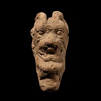Neo-Assyrian Terracotta Head of Pazuzu