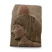 Egyptian Style Relief of a Young Female