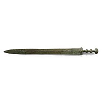 Chinese Han Style Bronze Sword