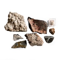 Mixed Cornwall and Other Crystal and Mineral Specimen Group