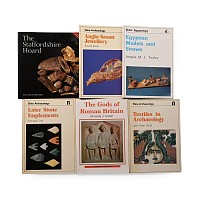 Shire Archaeology Books and The Staffordshire Hoard - 6 Titles