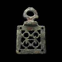 Roman Bronze Openwork Mount