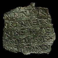 Fragment of a Roman Bronze Military Diploma Granted by Emperor Septimius Severus