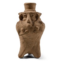 Phoenician Terracotta Anthropomorphic Vessel