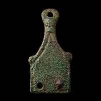 Anglo-Scandinavian Viking Bronze Horse Stirrup Apex Mount