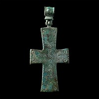 Viking Age Bronze Cross Pendant
