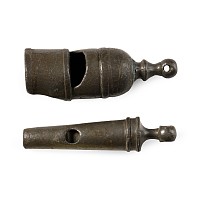 Georgian Pewter Whistle Group