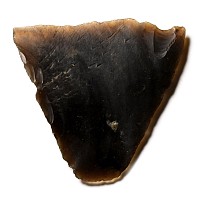 Farnham Stone Age Knapped Flint Tranchet Arrowhead