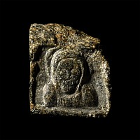 Byzantine Stone Amulet with Engraved Christ