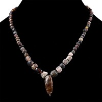 Roman and Other Mixed Glass Bead Necklace String