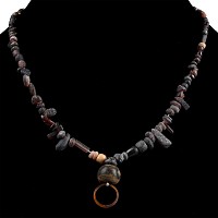 Roman and Other Mixed Glass Bead Necklace String