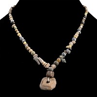 Roman and Other Mixed Glass Bead Necklace String