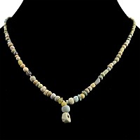 Roman and Other Mixed Faience Bead Necklace String