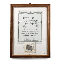 Framed HMS Association Shipwreck Carlos II (Mexico, 1680) Silver 8 Reales 'Piece of Eight'