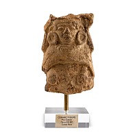 Pre-Columbian Ceramic Maya Dignitary Figure