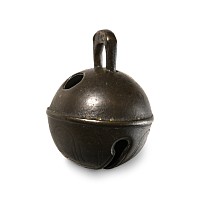 Large Post Medieval Bronze Rumbler Bell with 'R W' Initials for Robert Wells of Aldbourne