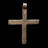 Post Medieval Silver Cross Pendant