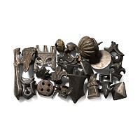 Viking Age and Later Silver Belt and Harness Mount Collection