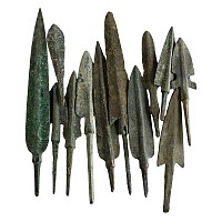 Western Asiatic Bronze Arrowhead Collection