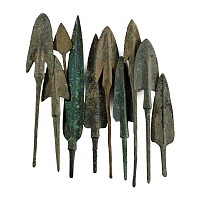 Western Asiatic Bronze Arrowhead Collection