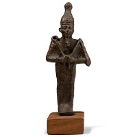 Egyptian Bronze Figure of Osiris
