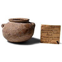 Egyptian Painted Terracotta Bowl