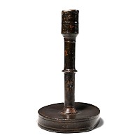 Large Medieval Bronze Candlestick