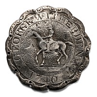 Georgian II Silver Swagger Stick Top of George Witherden