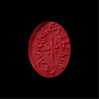 Medieval Lead Seal Matrix of Avice Daughter of Aelbel