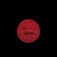 Large Medieval Bronze Seal Matrix with Lion