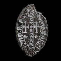 Large Medieval Lead Seal Matrix for The Community of the Brothers of St. Thomas’s Hospital
