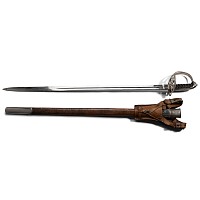 Ottoman Rifle Officer's Sword with Scabbard