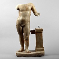 Roman Marble Torso of Young Boy