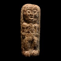 Slavic Stone Idol Figure