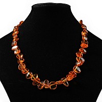 Amber Bead Necklace