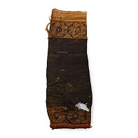 Egyptian Coptic Tunic Textile Fragment with Segmenta Decorated with Crosses