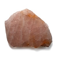 Rose Quartz Mineral Display Slice