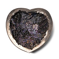 Laboratory Grown Bismuth Crystal Heart