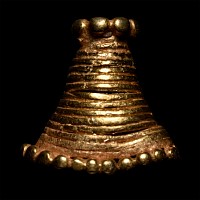 Western Asiatic Coiled Gold Bead