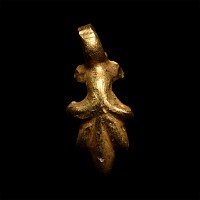 Western Asiatic Gold Palmette-Shaped Mount