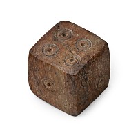 Roman Bone Gaming Die