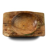 Roman Bone Gaming Dish with Decoration