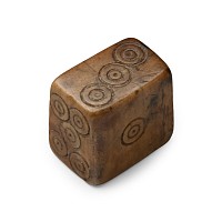Roman Bone Gaming Die