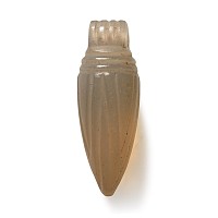 Egyptian Chalcedony Fluted Fruit Amulet