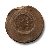 Roman Forger's Mould for a Constantine Coin