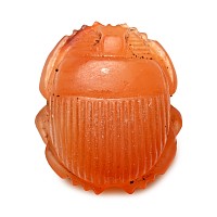 Egyptian Carnelian Heart Scarab